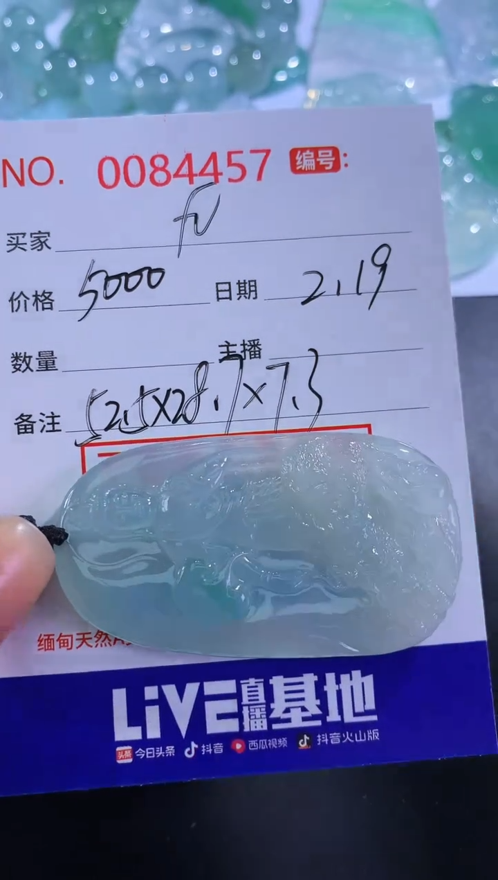 【闪购商品】翡翠颈饰未镶嵌九