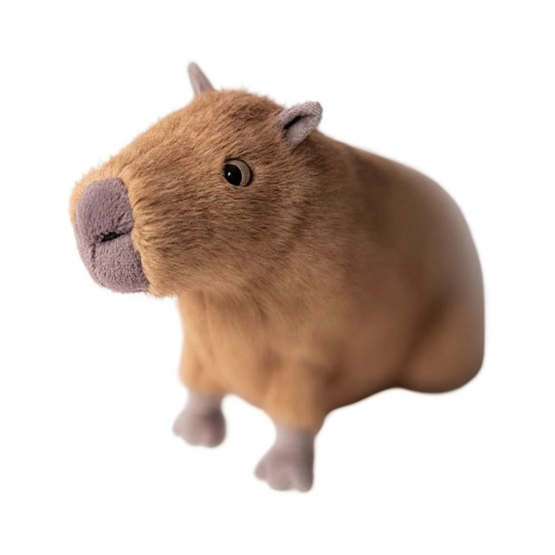 英国JC克莱德水豚卡皮巴拉儿童玩偶毛绒玩具送礼娃娃公仔