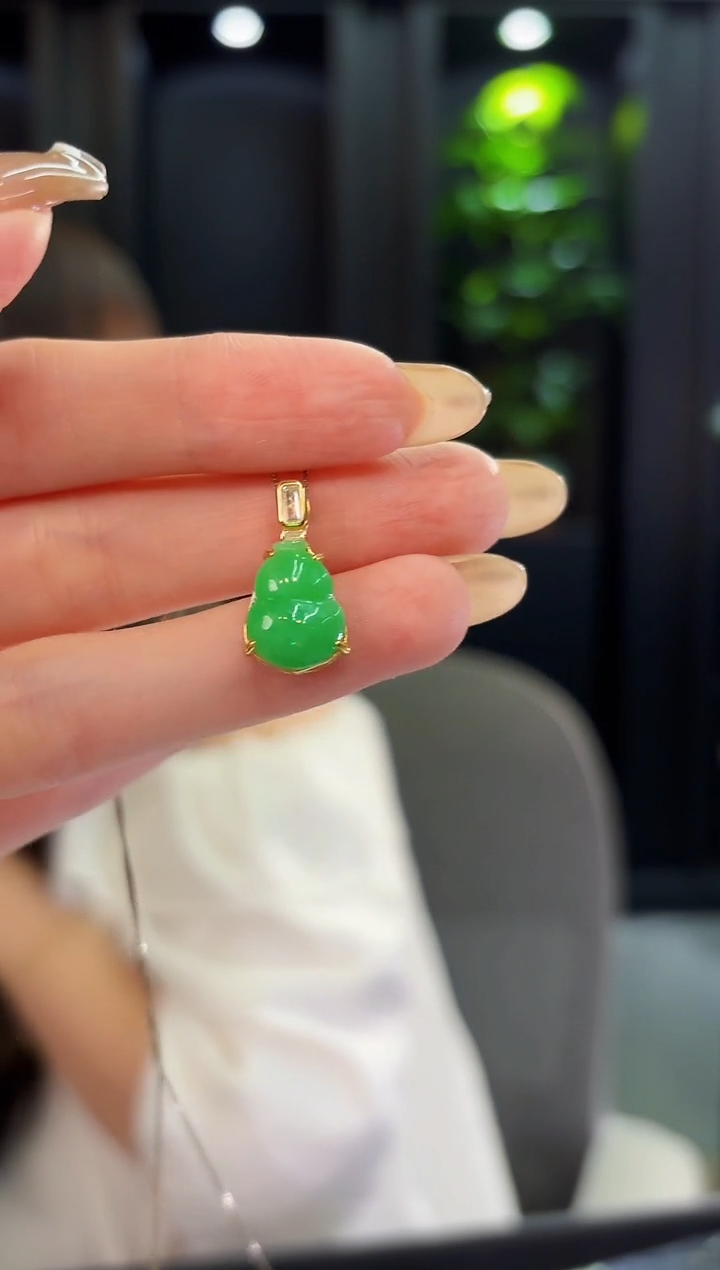 翡翠未镶嵌颈饰缅料A货/多样性发货/一件