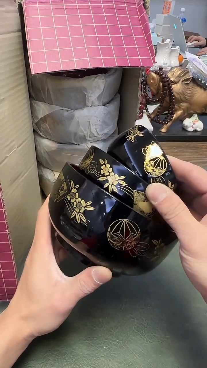 312树脂大中小5套碗