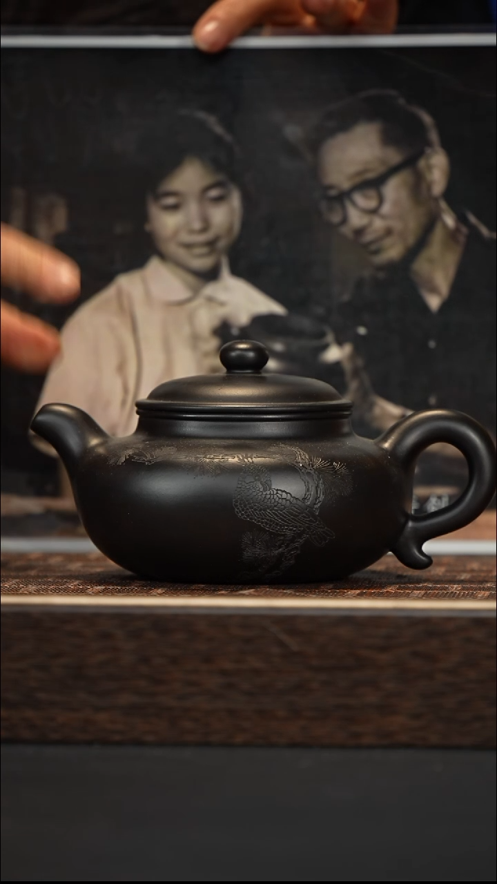 茶壶紫砂宜兴紫砂壶gjf054