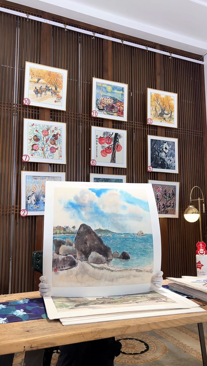 版画版画耿玉琨名章限量版画S