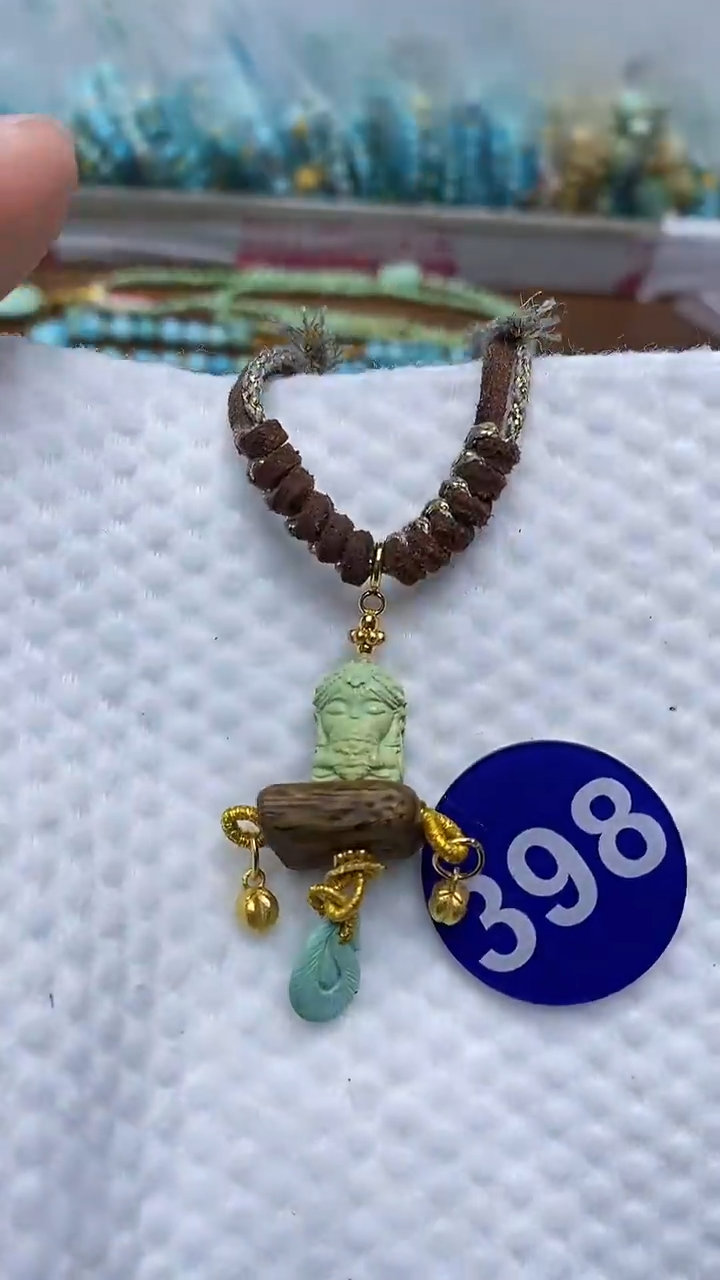 【闪购商品】绿松石项链未镶嵌398