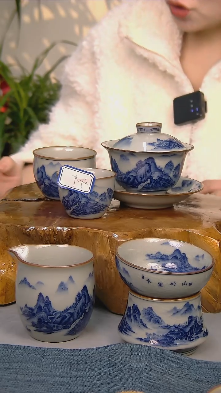 【闪购商品】简装家用款8件套 陶瓷家用茶具系列