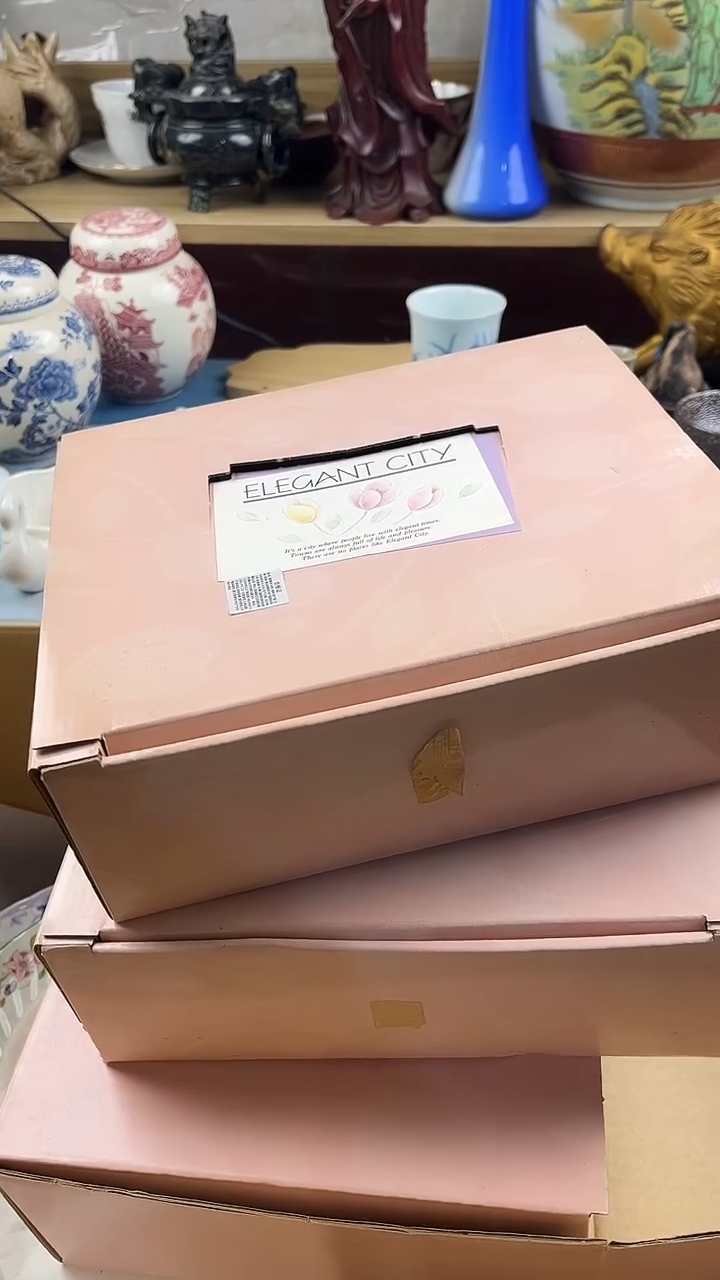 瓷片英歌瓷器满28包邮