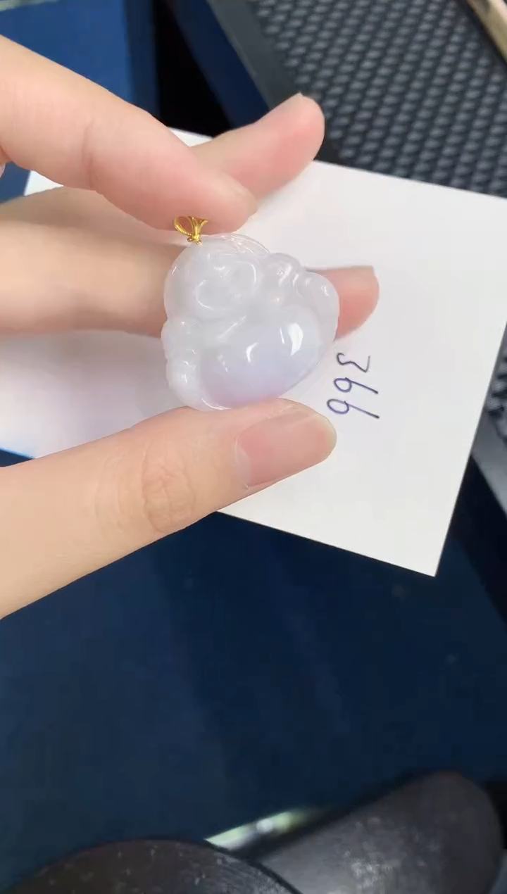 【闪购商品】翡翠颈饰18K金镶嵌0000000000