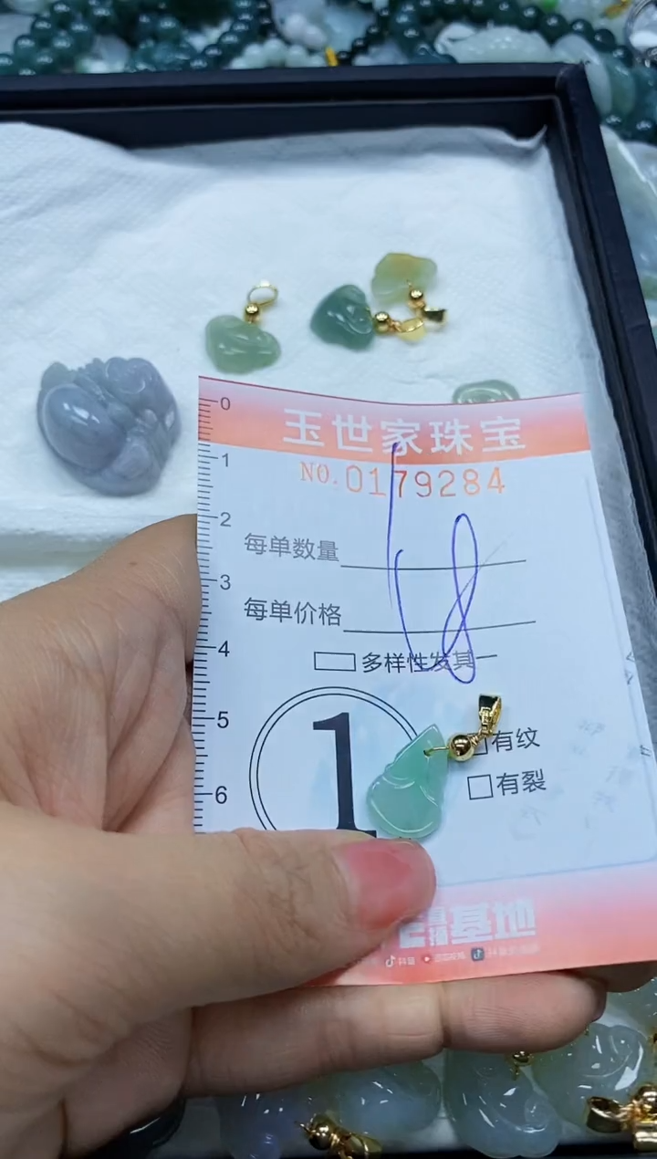 【闪购商品】翡翠颈饰未镶嵌闪购0179284