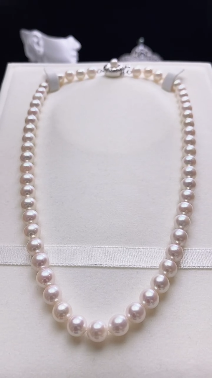 【闪购商品】海水珍珠项链未镶嵌海水akoya珍珠项链