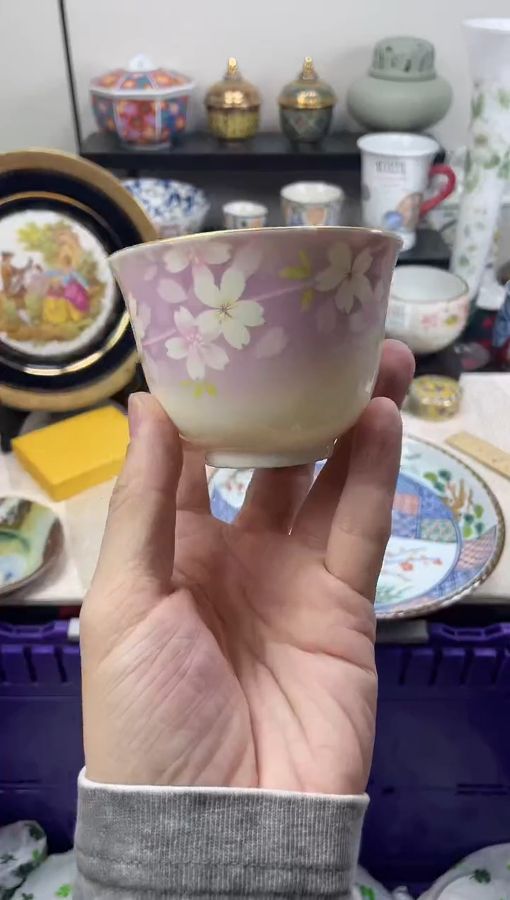 瓷片主人杯      