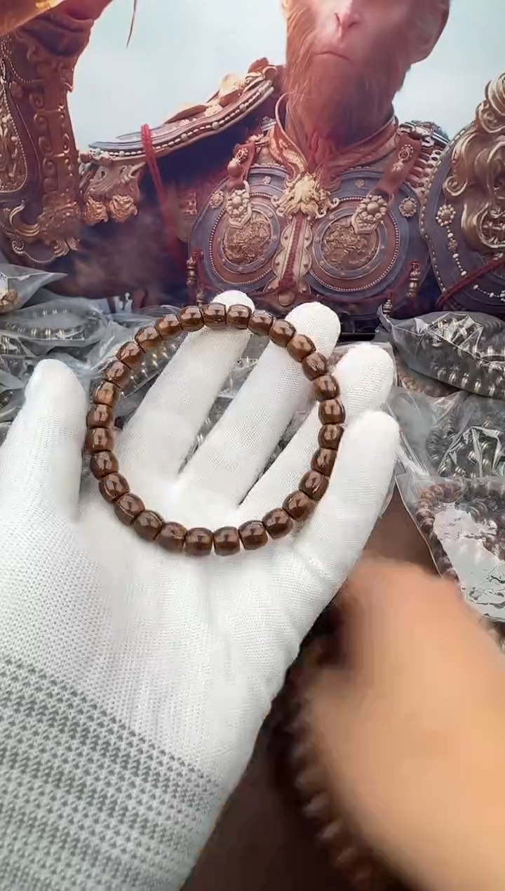 手串紫金鼠42号实心