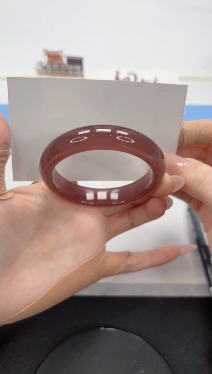 【闪购商品】石英质玉手镯未镶嵌A201-54.6