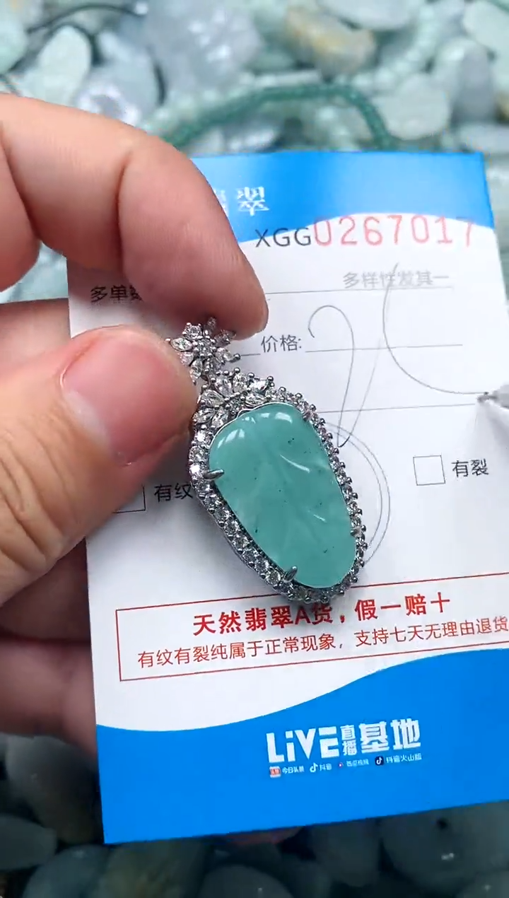 翡翠未镶嵌颈饰闪购商品0267017