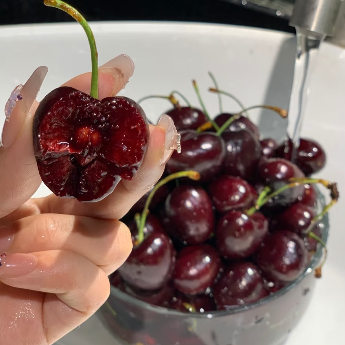 JD-4JD原箱5斤智利海运车厘子脆甜多汁现发内附果径卡（JH10）