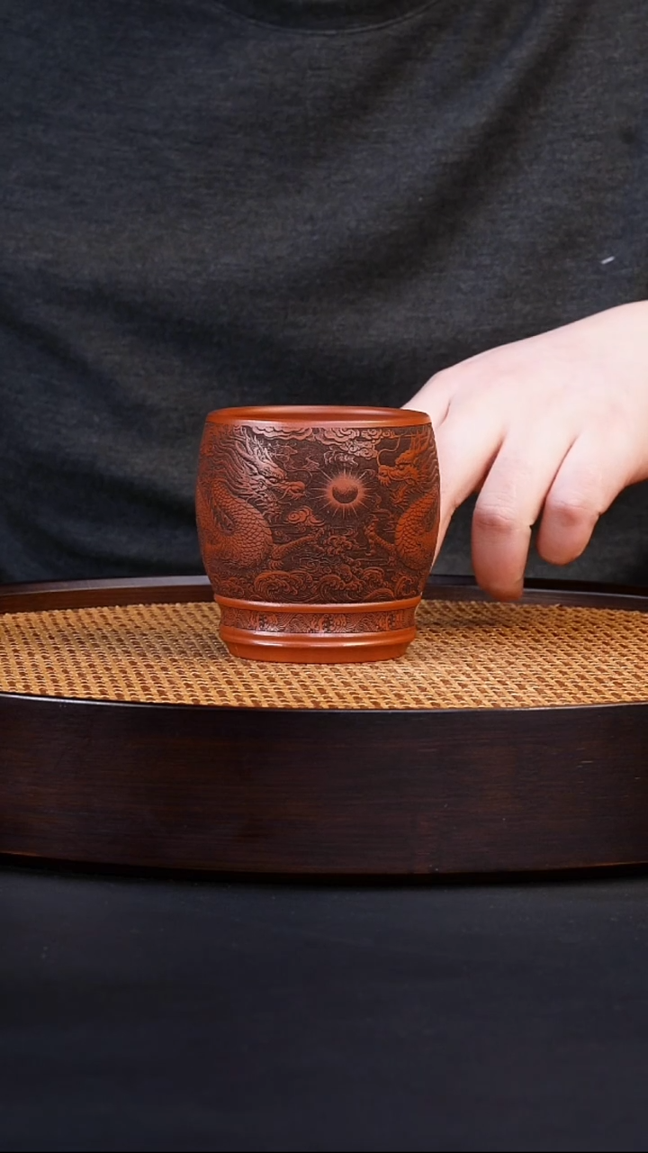 茶杯紫砂宜兴全手工紫砂杯