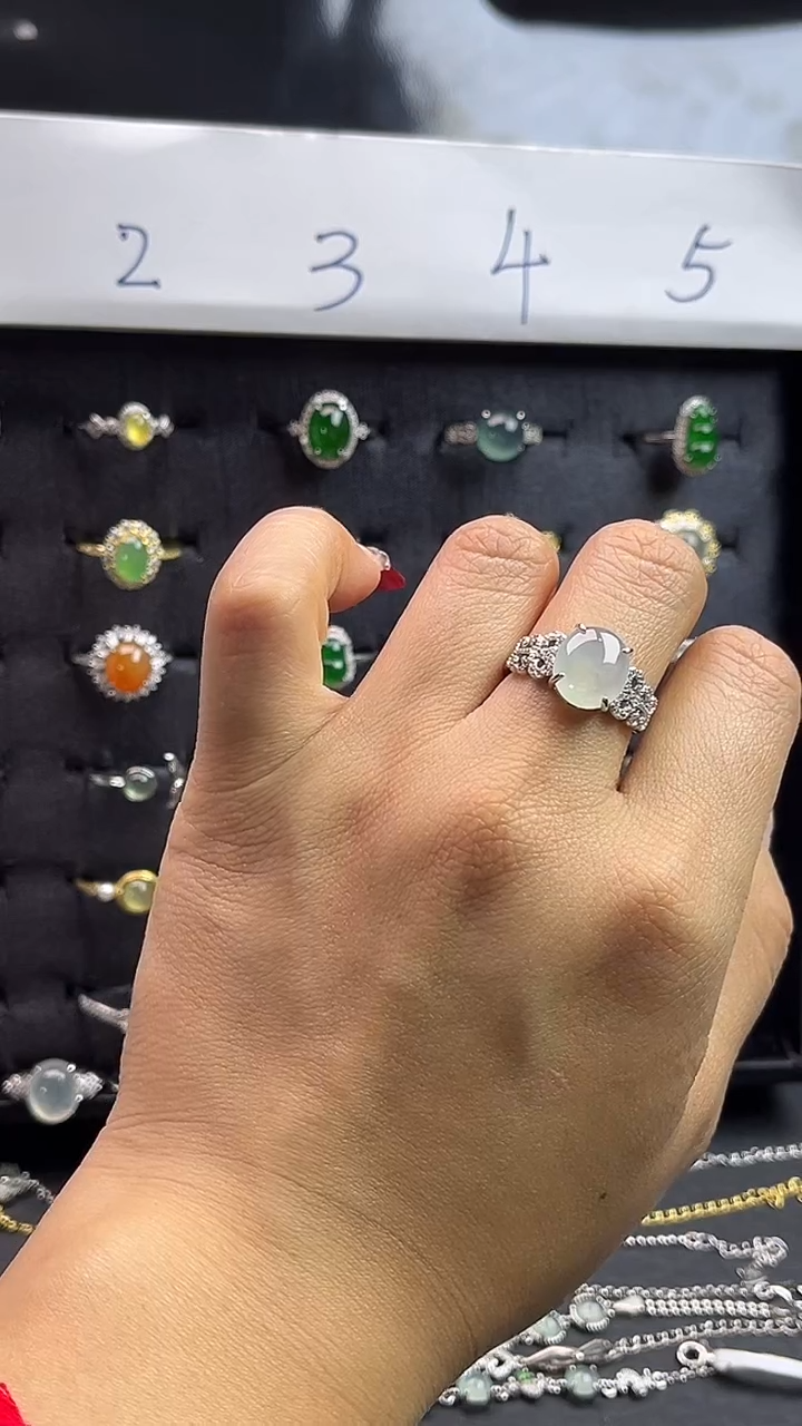 【闪购商品】翡翠戒指未镶嵌女款