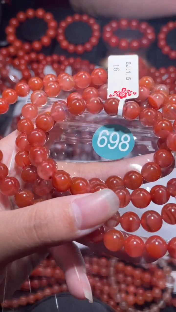 南红玛瑙未镶嵌珠宝奇石698-8+