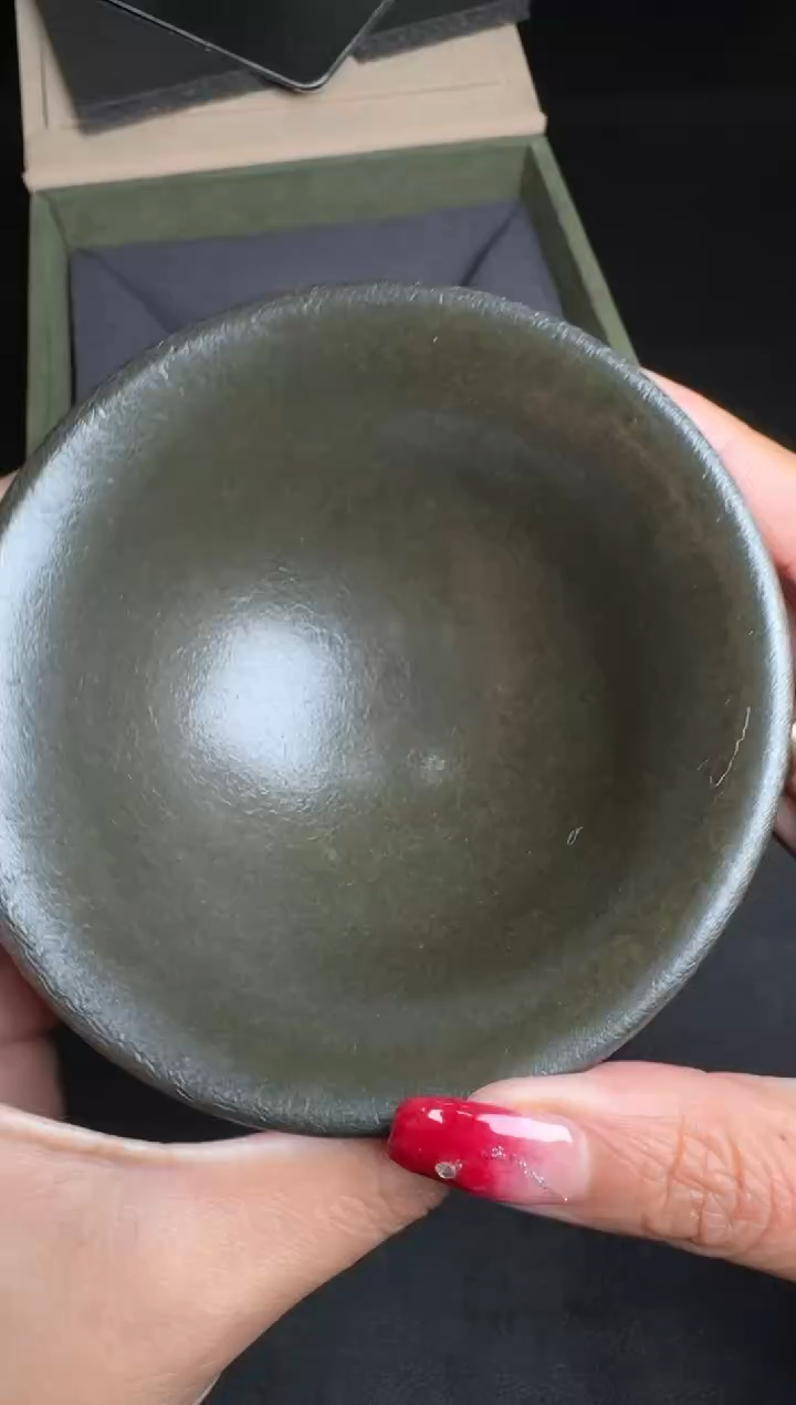 【闪购商品】茶盏许杰龙窑柴烧152