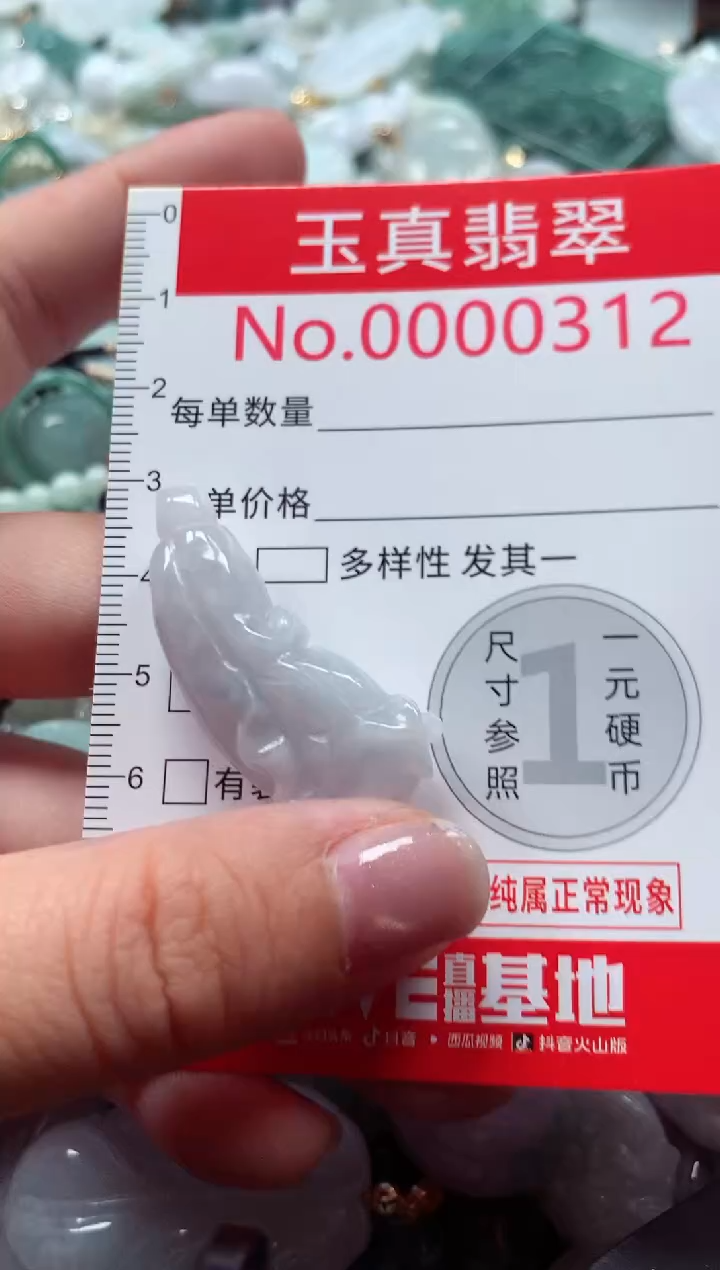 吊坠(不含链)未镶嵌翡翠0312