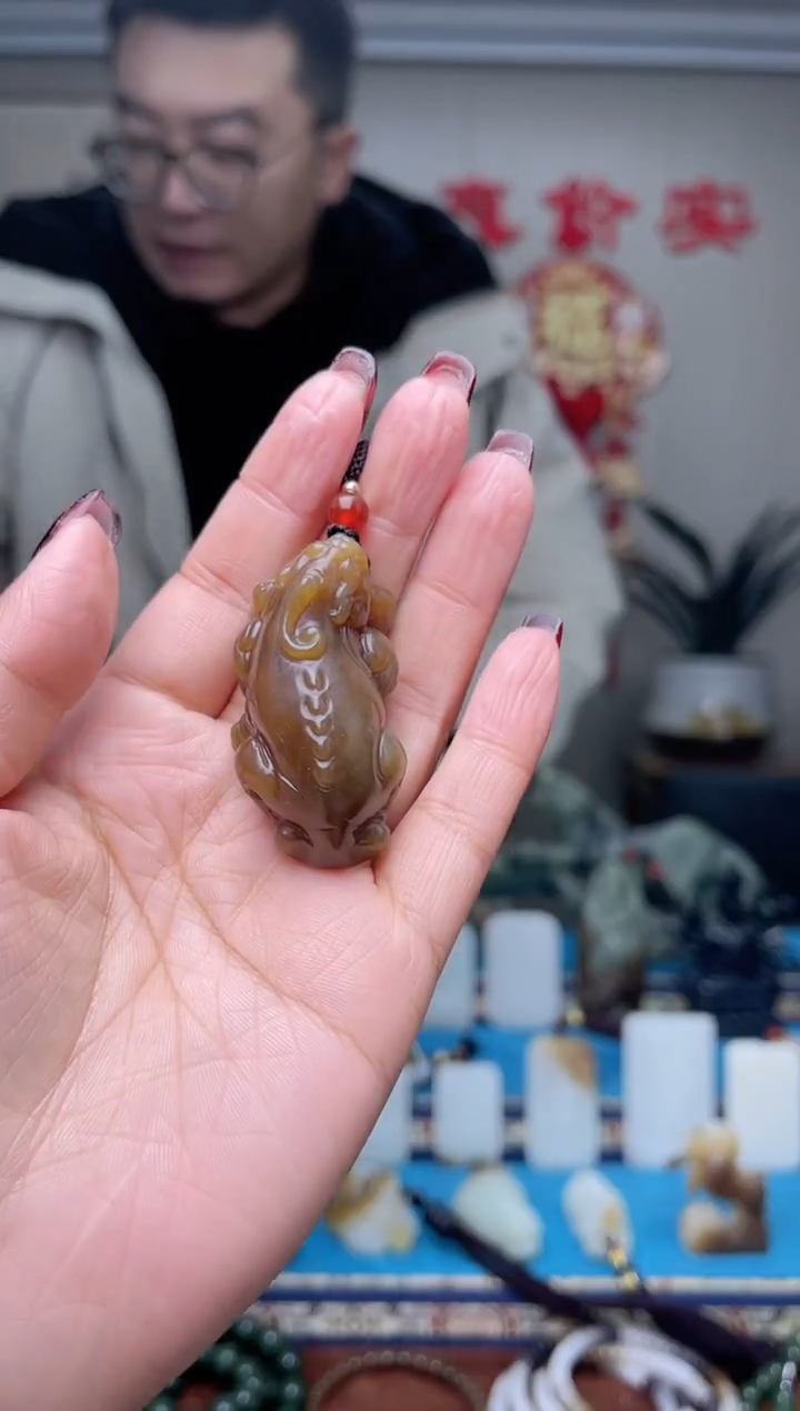 【闪购商品】和田玉挂件未镶嵌1