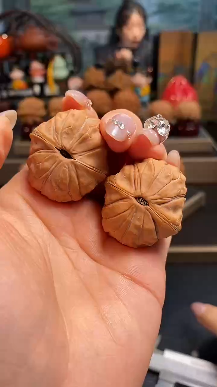 【闪购商品】文玩核桃吊坠K336龟甲纹33