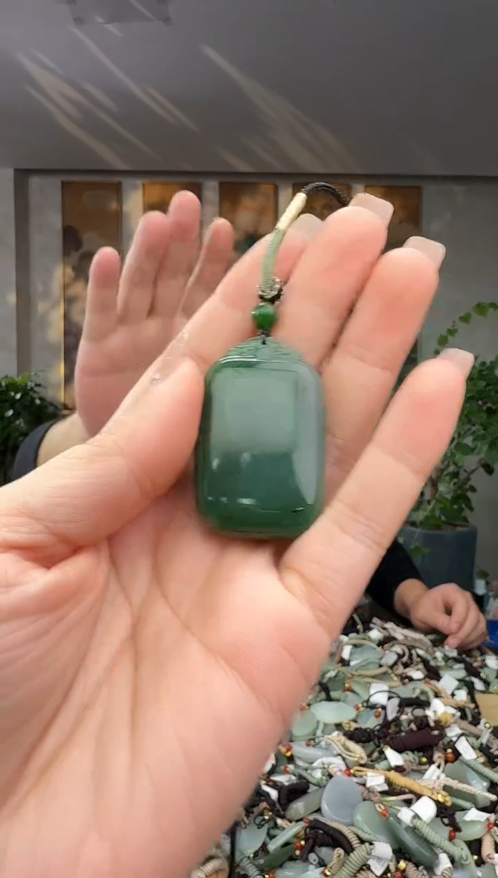 颈饰未镶嵌和田玉拍一发一多样性发货