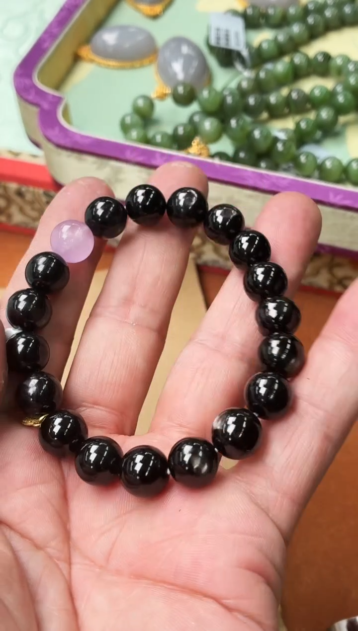 未镶嵌锂辉石手串C24