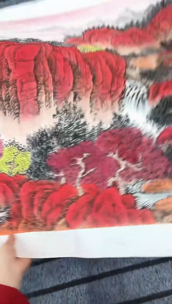 精品国画山水作品