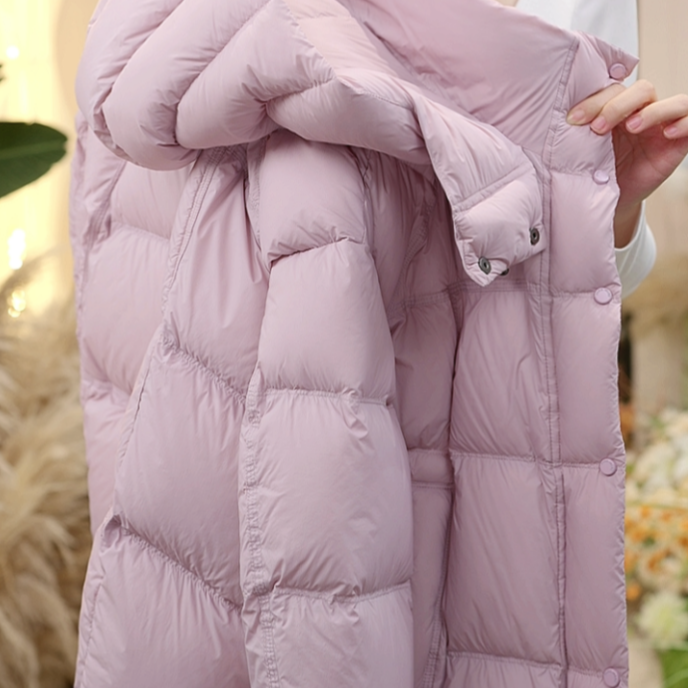 【77-甄选大朵绒】秋冬新款| 韩版洋气时尚百搭羽绒服