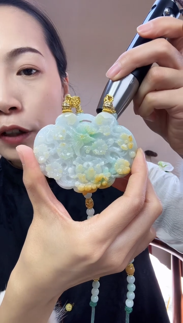 【闪购商品】翡翠颈饰未镶嵌特色原创翡翠颈饰