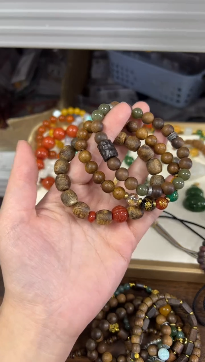 手链蜜蜡未镶嵌c****c蜜蜡设计款三条一组[28]