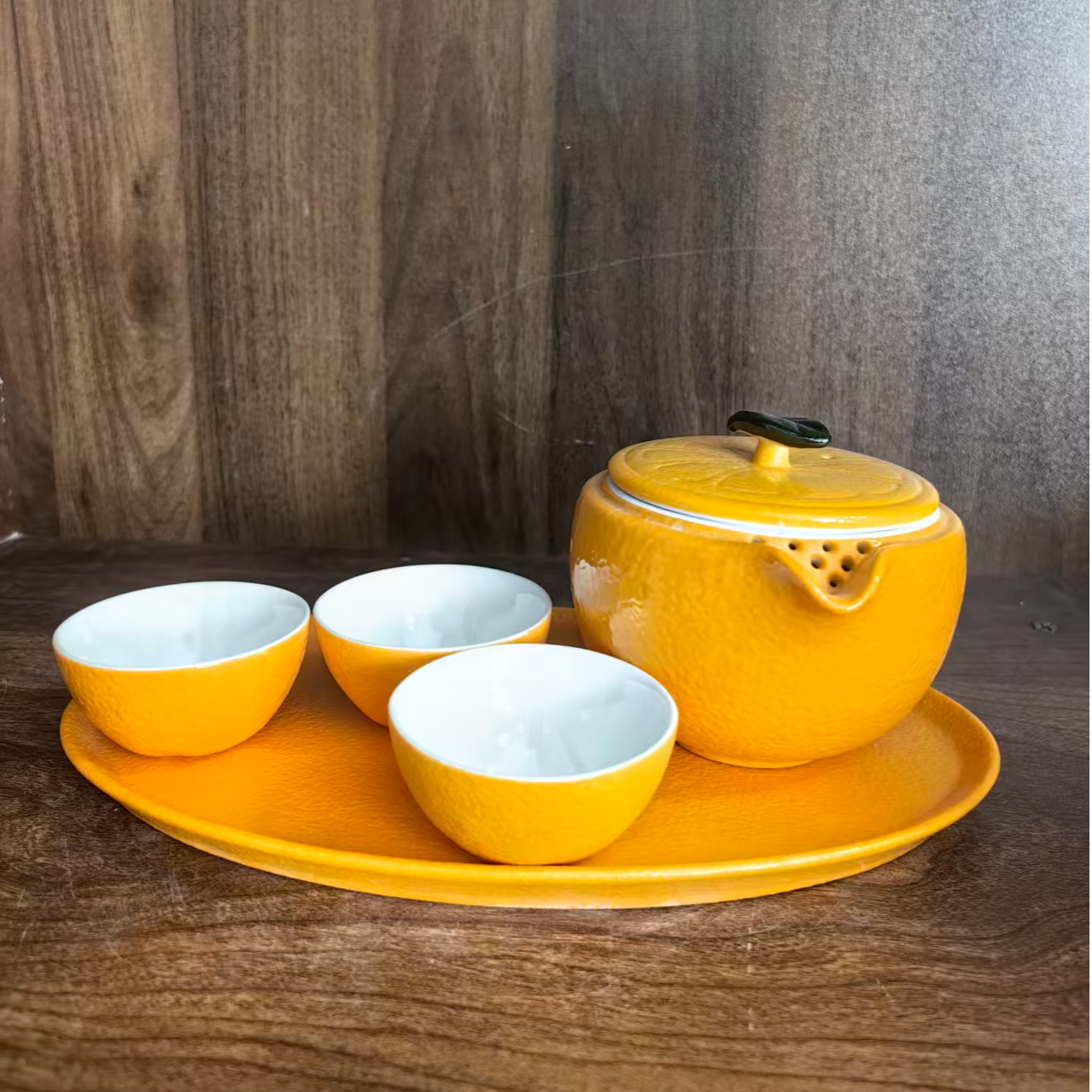 仿古瓷 A702景德镇制陶瓷茶具一套