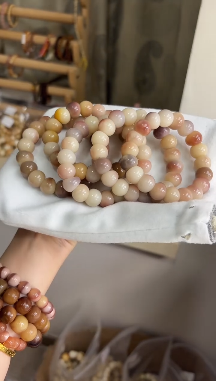 手串菩提根/象牙果沐b88紫美人胖墩儿蒜瓣大肠14mm手串