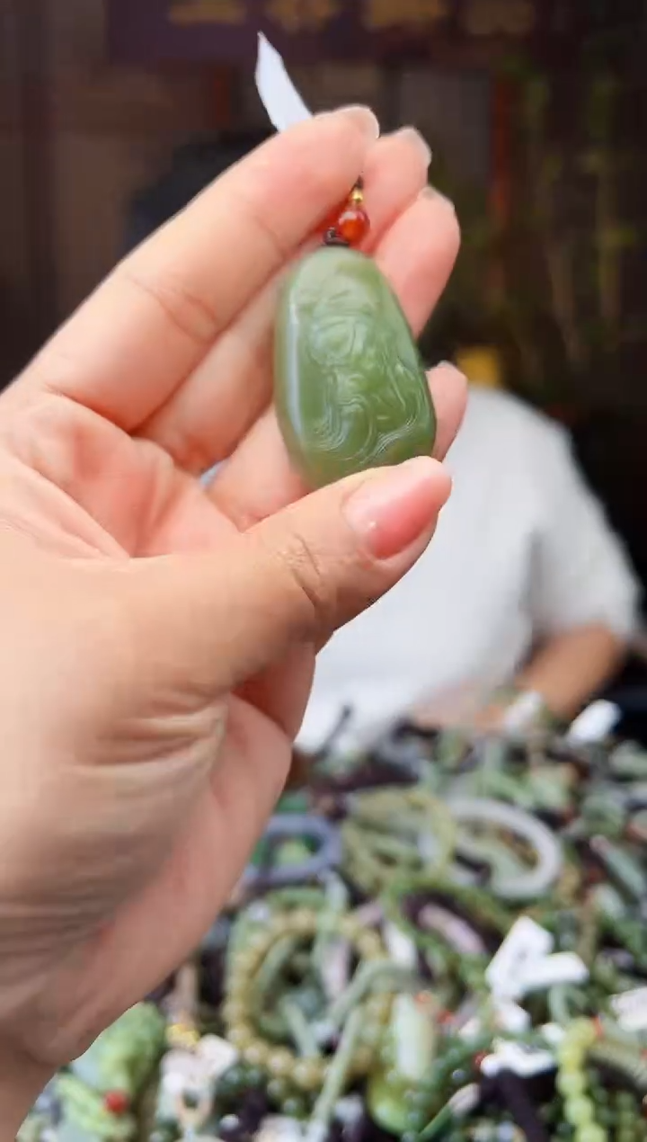 颈饰未镶嵌和田玉多样性发货拍一发一
