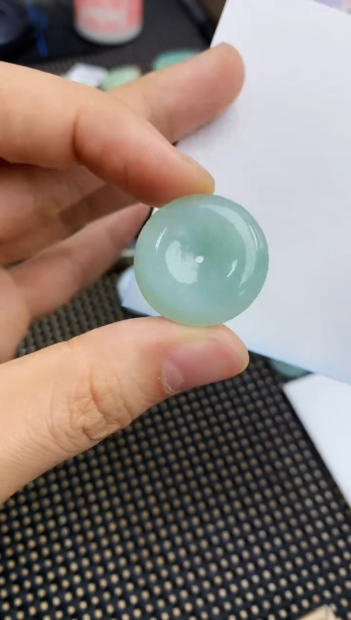 吊坠(不含链)未镶嵌翡翠 天然A货翡翠 