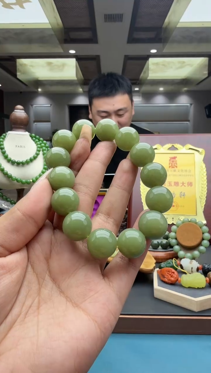 未镶嵌手串和田玉szq16