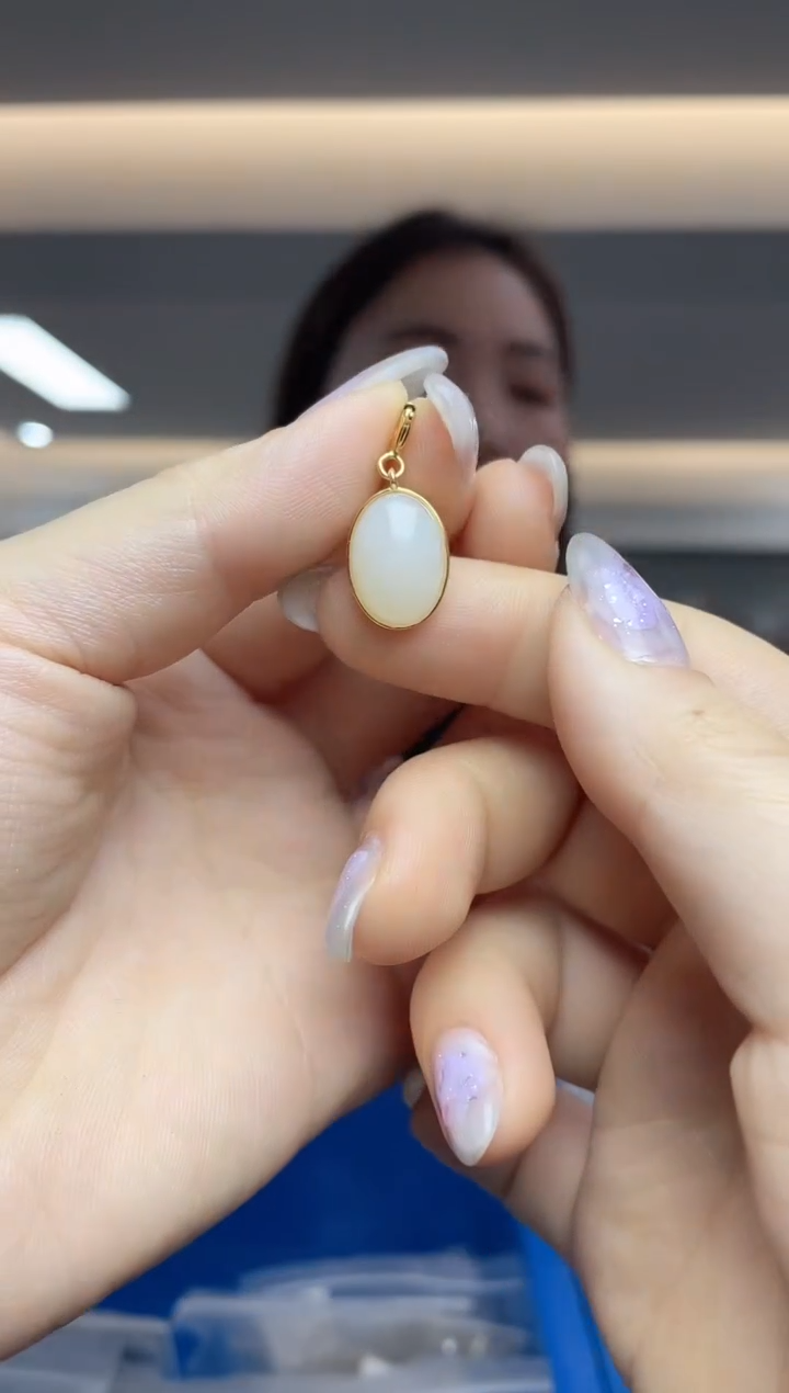 【闪购商品】和田玉`银S925镶嵌多样性发一件