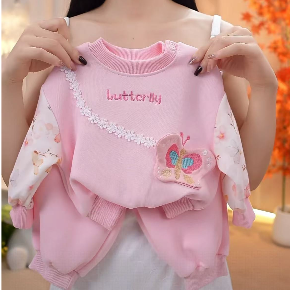 2025女童套装秋款新款洋气儿童卫衣宝宝裤子秋季两件套