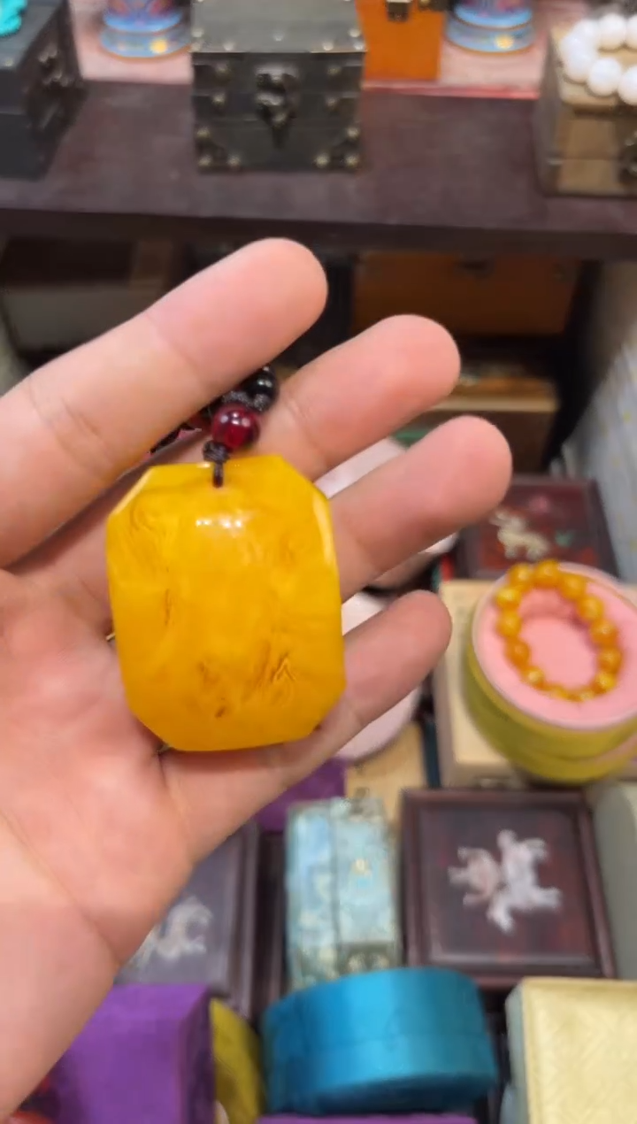 未镶嵌蜜蜡裸石W刘哥高端专属精品54