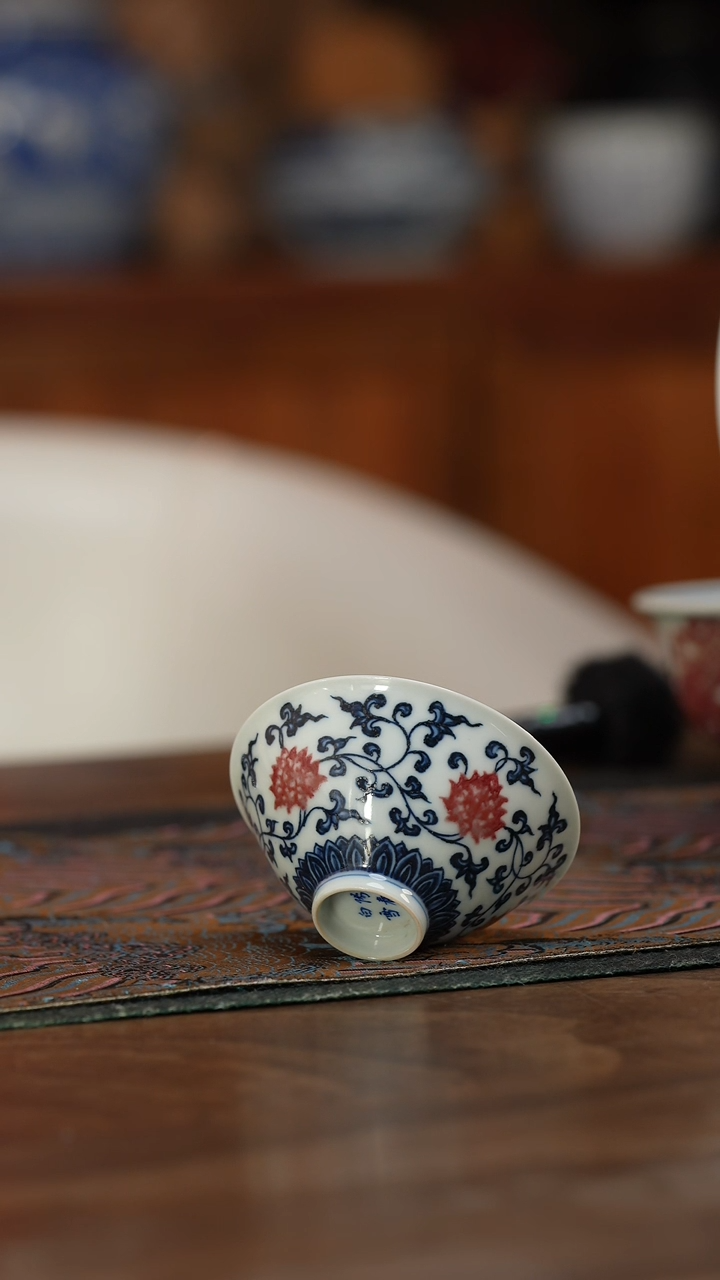 【闪购商品】阳春白雪缠枝小斗笠