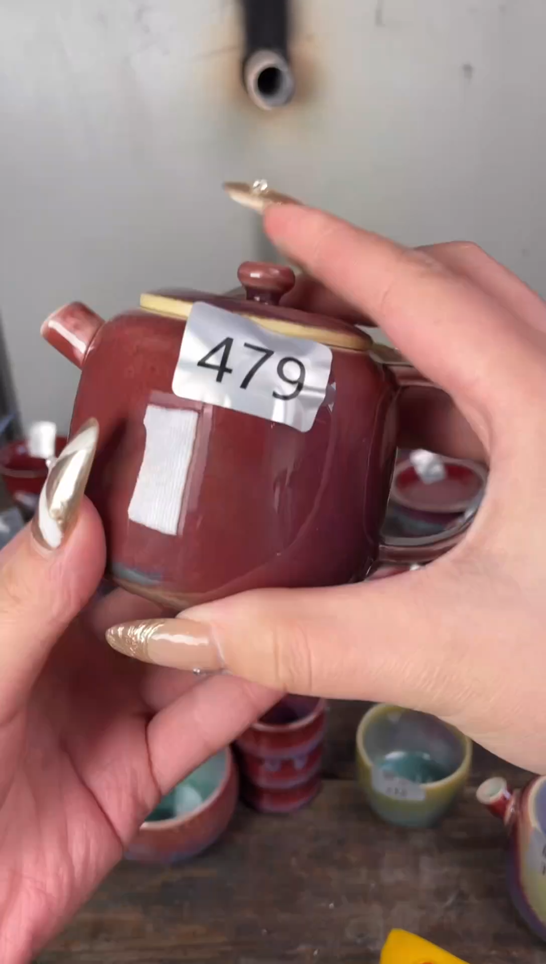 【闪购商品】摆件钧瓷手工茶器窑变