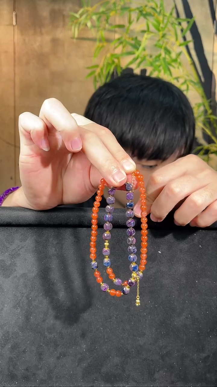 苏纪石（舒俱来）未镶嵌项链（多样性发一）南非舒俱来老矿