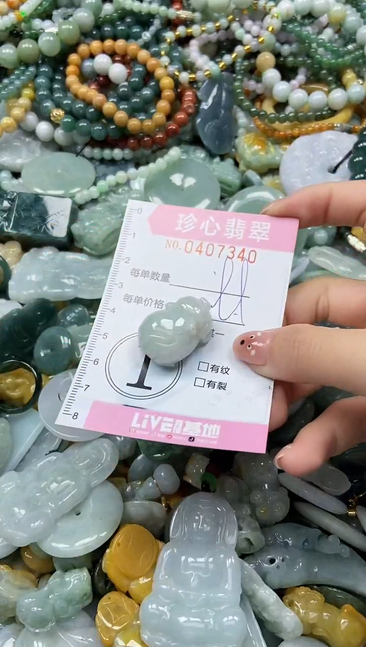 颈饰未镶嵌翡翠闪购0407340