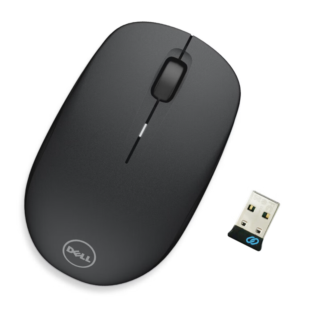 戴尔（DELL）无线鼠标 人体工学办公鼠标 笔记本 WM126无线鼠标黑色