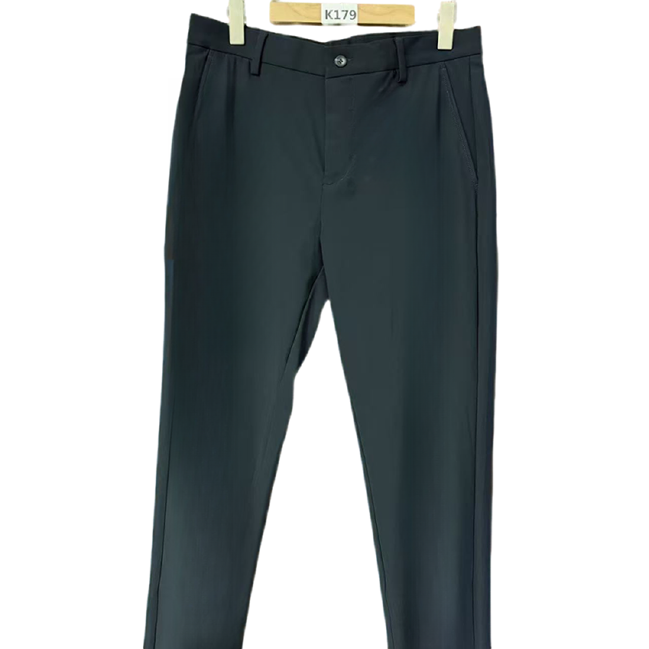 K179【路卡家】新款商务男士休闲裤#6330#黑蓝