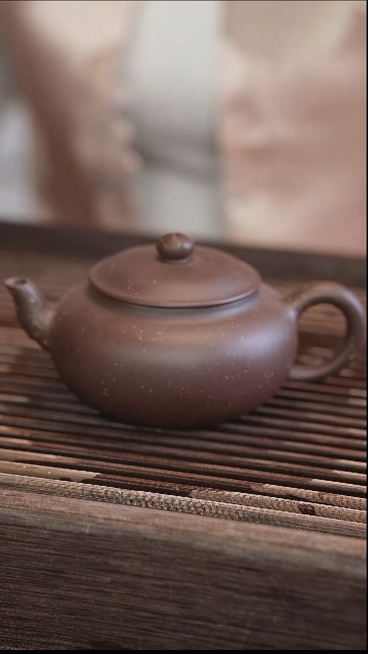 茶壶紫砂胖梨   200cc