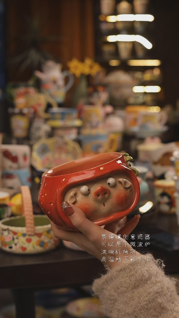 景德镇釉下彩绘设计师款式陶瓷