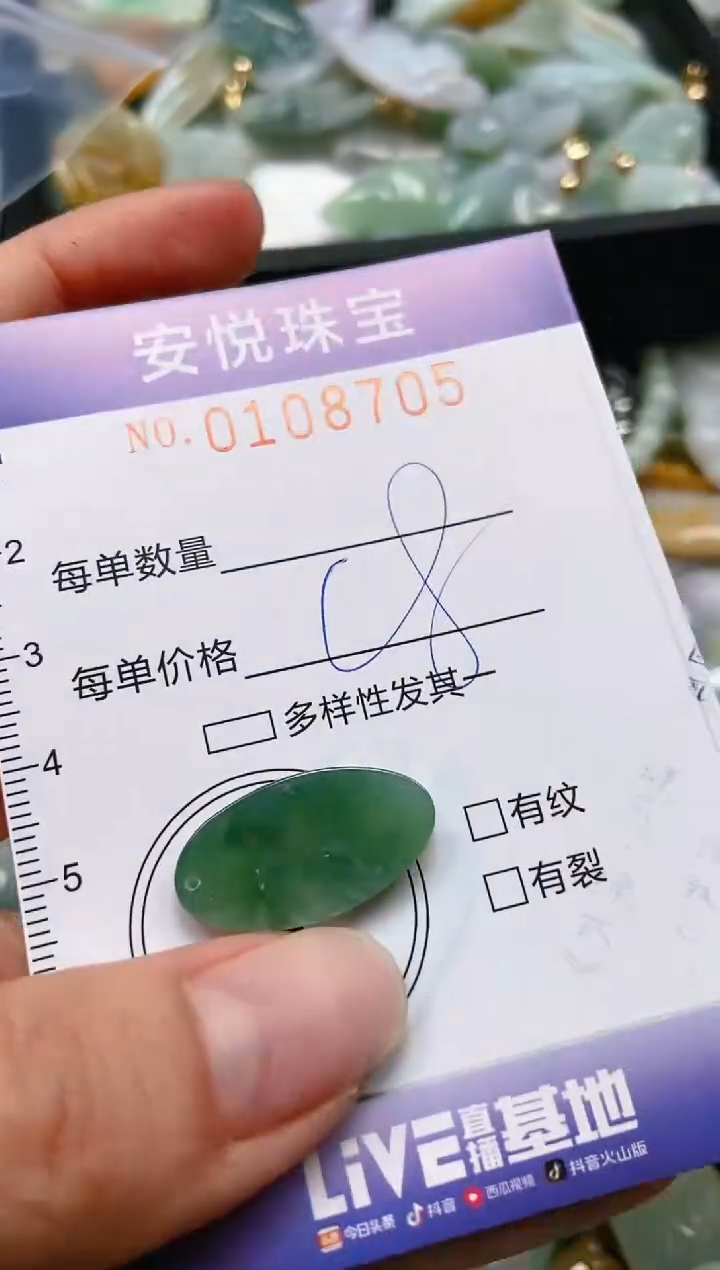 【闪购商品】翡翠颈饰未镶嵌闪购0108705