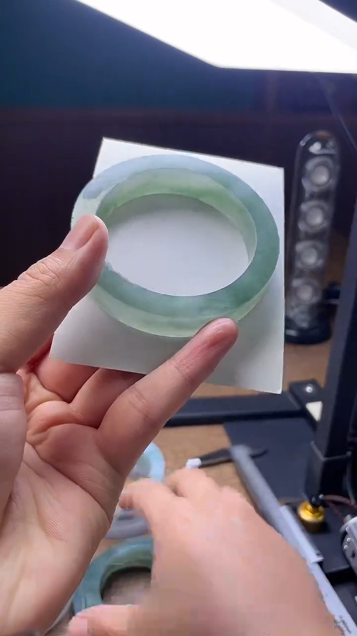 未镶嵌手镯定制翡翠北***梁d 