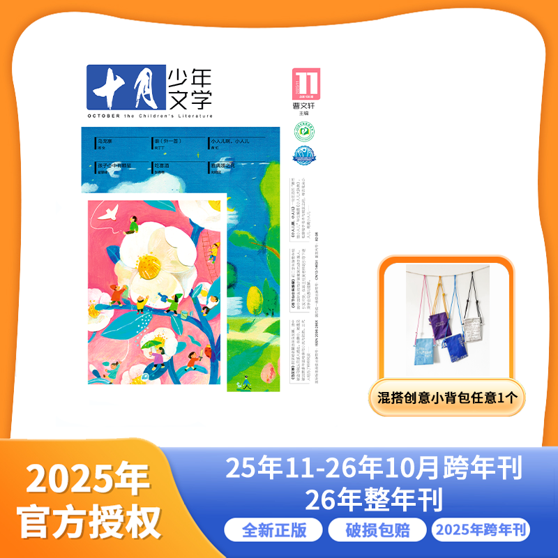 十月少年文学 25年11月-26年10月跨年刊/26年整年刊征订 AYB
