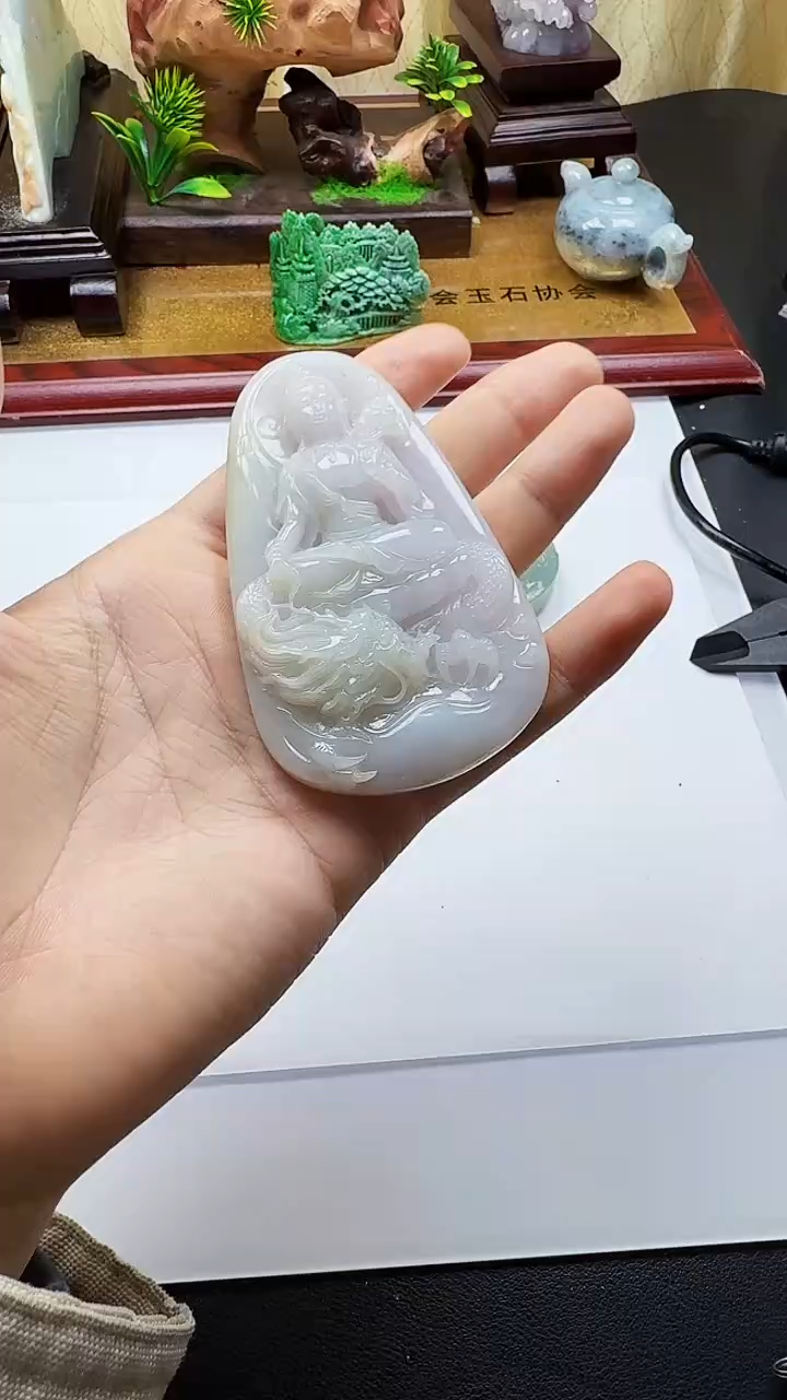 吊坠(不含链)未镶嵌翡翠1
